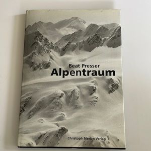 Alpentraum beat presser black and white photo book coffee table book 9 x 13